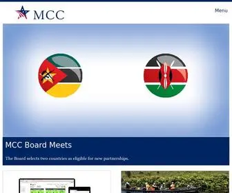 MCC.gov(MCC is an independent U.S. Government foreign aid agency based on the principle that aid) Screenshot