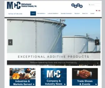 MCchemical.com(MidContinental Chemical Company (MCC)) Screenshot