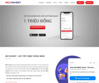 Mccinvest.vn(Trang chủ) Screenshot