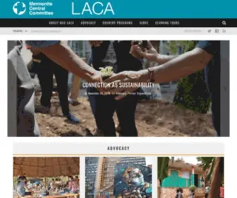 MCclaca.org(Mennonite Central Committee Latin America and Caribbean Blog) Screenshot