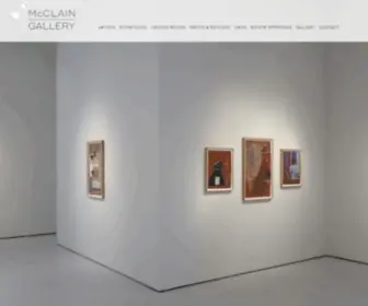 MCclaingallery.com(McClain Gallery) Screenshot