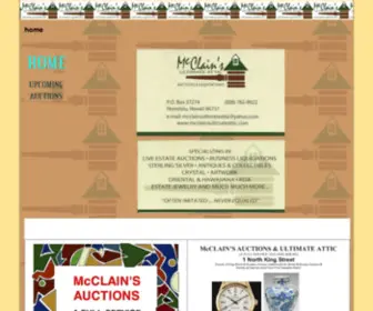 MCclainsultimateattic.com(McClain's Ultimate Attic) Screenshot