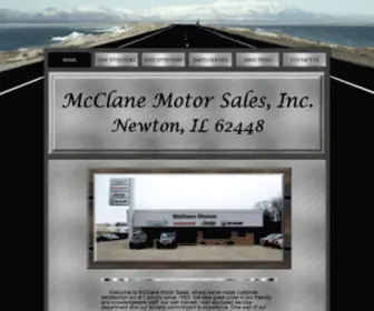 MCclanemotors.com(MCclanemotors) Screenshot