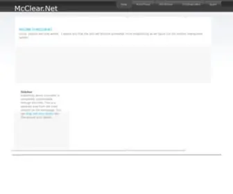 MCclear.net(Rich McClear) Screenshot