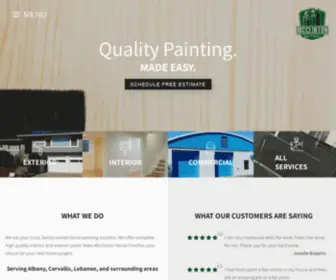 MCclintonpainting.com(McClinton Painting) Screenshot