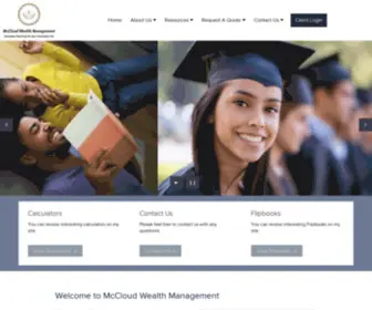 MCcloudwealthmanagement.com(McCloud Wealth Management) Screenshot