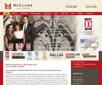MCclure-Lawgroup.com(The McClure Law Group) Screenshot