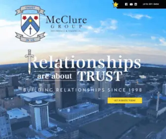 MCclureinsurancegroup.com(Our Agency) Screenshot