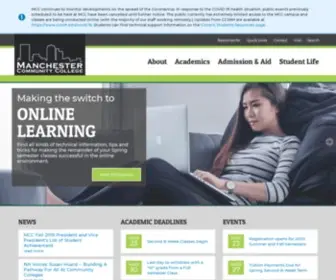 MCCNH.edu(Manchester Community College) Screenshot