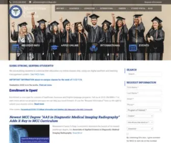 Mccollege.edu(Midwestern Career College) Screenshot