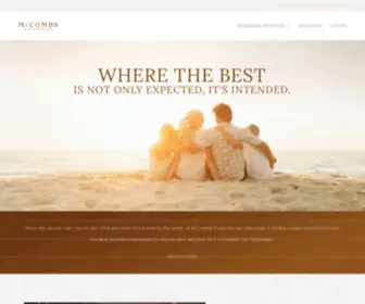 Mccombsproperties.com(McCombs Properties) Screenshot