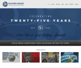 MccommGroup.com(The McComm Group) Screenshot