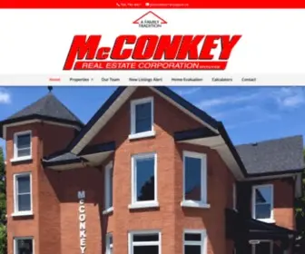 Mcconkeyrealestate.com(Peterborough and Area Real Estate) Screenshot