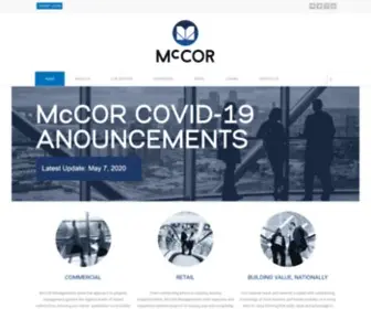 Mccor.ca(McCOR Management) Screenshot