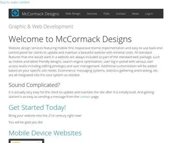 Mccormackdesigns.net(McCormack Designs) Screenshot