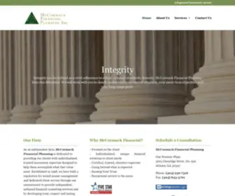 Mccormackfp.com(McCormack Financial Planning) Screenshot