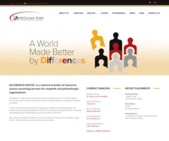 Mccormackkristel.com(Diversity Search Consultants) Screenshot