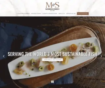 Mccormickandschmicks.com(Seafood Restaurant) Screenshot