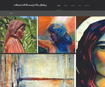 Mccormickgallery.com(Michael McCormick Gallery) Screenshot