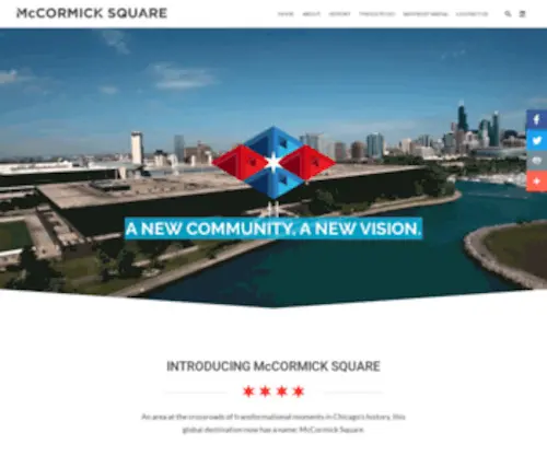 Mccormicksquarechicago.com(McCormick Square community) Screenshot