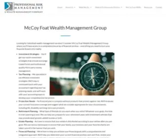 Mccoyfoatwmg.com(Financial Planning Firm) Screenshot