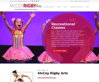 Mccoyrigbyarts.com(McCoy Rigby Arts) Screenshot