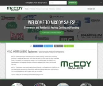 Mccoysales.com(McCoy Sales) Screenshot