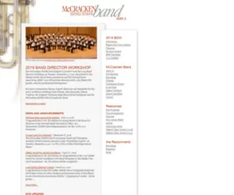 MCcrackenband.com(Illinois)) Screenshot