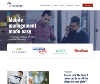 MCcrackengrp.com(McCracken Group) Screenshot