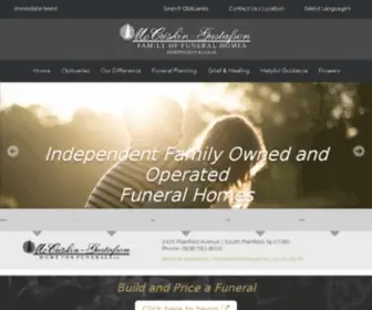 MCcriskinfuneralhome.com(MCcriskinfuneralhome) Screenshot