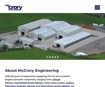 MCcroryengineering.com(McCrory Engineering) Screenshot
