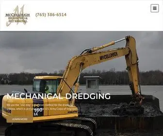 Mcculloughexcavating.com(McCullough Excavating) Screenshot