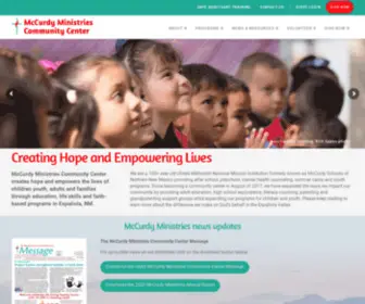 Mccurdy.org(McCurdy Ministries) Screenshot