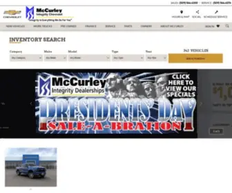 Mccurleyintegritychevrolet.com Screenshot