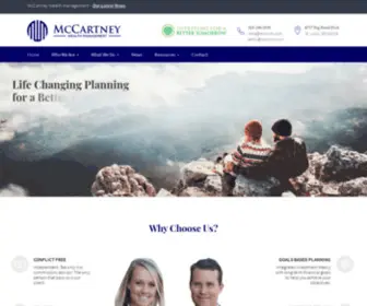 MCCWM.com(McCartney Wealth Management) Screenshot