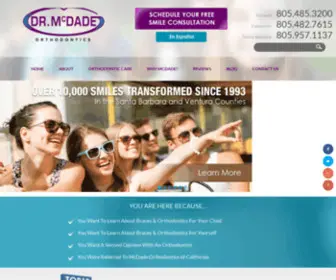 MCDadeorthodontics.com(MCDadeorthodontics) Screenshot