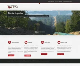 MCDanieltsi.com(Pipeline Inspection Company) Screenshot