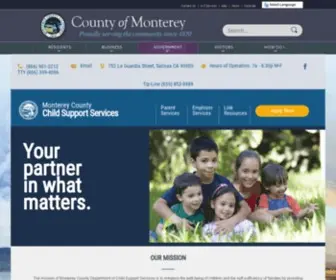 MCDCSS.org(Child Support Services) Screenshot