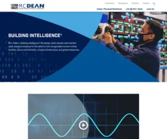 MCDean.com(Building Intelligence®) Screenshot