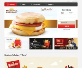 MCDelivery.com.pk(Pakistan) Screenshot
