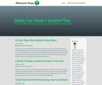 MCDermottpumps.com(Making Your Garden A Beautiful Place) Screenshot