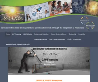 MCDevCo.org(To Invest in Business Development and Community Growth Through the Integration of Resources) Screenshot