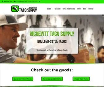 MCDevitttacosupply.com(Super Heady Tacos) Screenshot