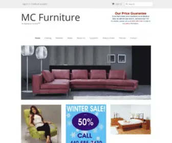 MCDfurniture.com(MC Furniture) Screenshot