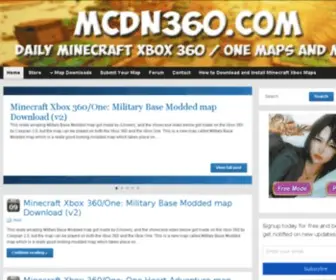MCDN360.com(Minecraft Xbox Downloads) Screenshot
