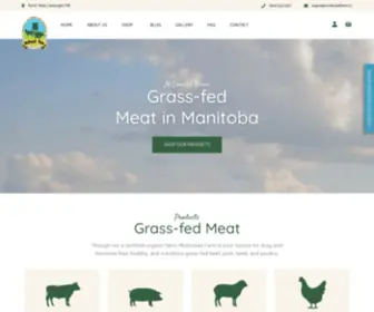MCDonaldfarm.ca(Grass-fed Meat in Manitoba) Screenshot