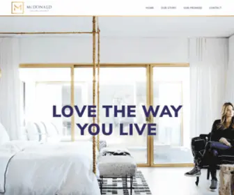 MCDonaldluxuryhomes.com(Luxury Homes) Screenshot