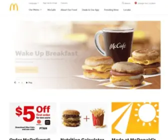 MCDonaldsarabia.com(McDonald's Nederland) Screenshot