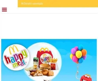 MCDonalds.az(McDonald's) Screenshot