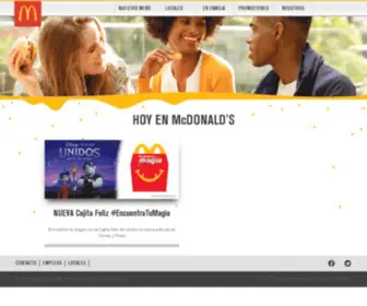 MCDonalds.co.cr(Costa Rica) Screenshot